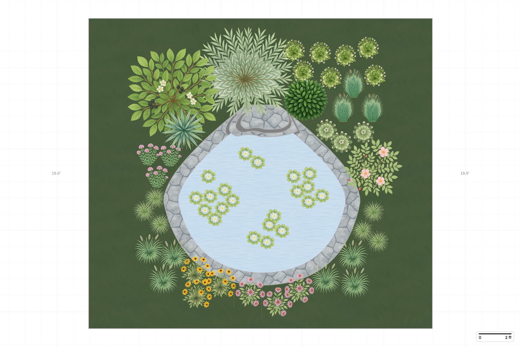 Backyard Pond Landscaping