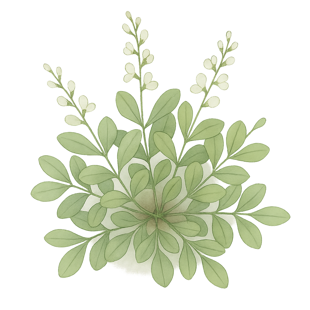 White Wild Indigo